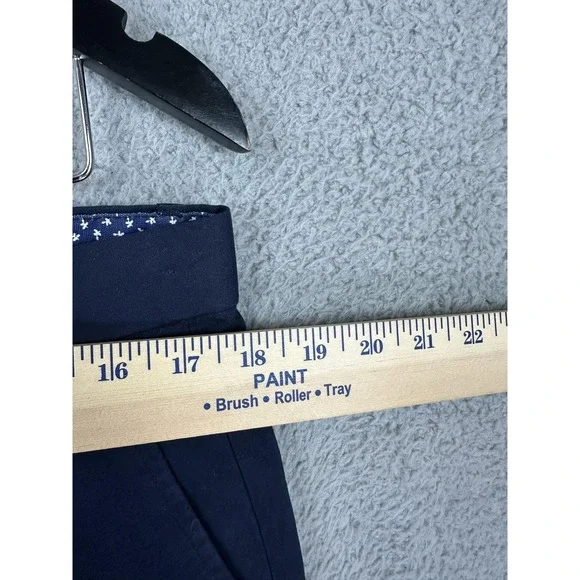 Banana Republic Pants Mens 33x30 Blue Aiden Summer Weight Chino Slim Fit Stretch